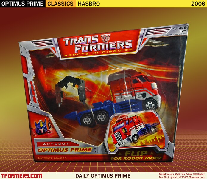 Daily Prime   Get The Edge On Classics Optimus Prime Front (1 of 2)